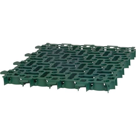 Rasengitterstein GardenPUZZLE II, 500x500x40 mm, grün, UV
