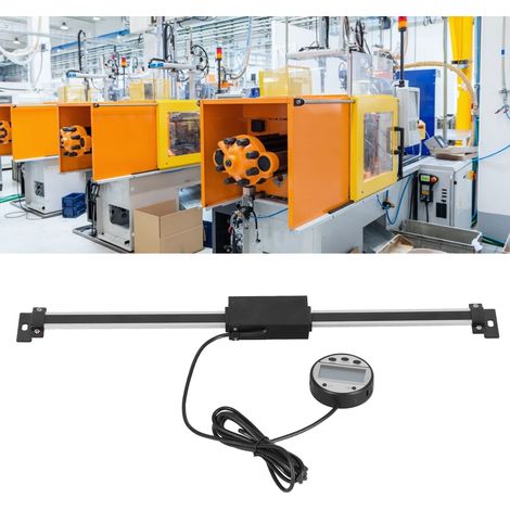 Digitales Rundlineal, Display aus Aluminiumlegierung, externe digitale Skala, elektronisches digitales Mikrometer für Außendurchmesser, 0–300 mm (1/5)