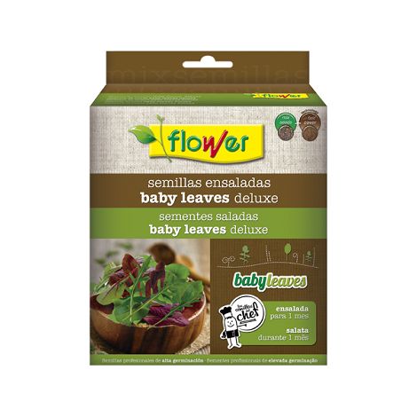 Miscela di semi di fiori Babyleave Insalata classica, 100 gr