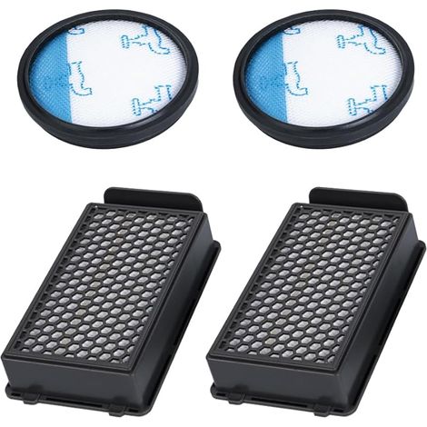 Filtres HEPA pour aspirateur Cyclone Rowenta Powerline Extreme RH8021WB RH8055WA RH8121WB RH8133WA RH8155WA RH8165WA. Filtre A - filtre HEPA intégré Wattenton. (1/5)