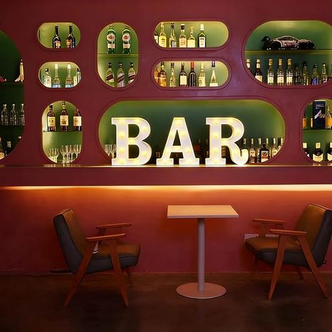 Light Up Letters, Luminous Alphabet for Bar, Decorative LED Light Up Letters, Light Up Signs for Bar, Light Sign, Neon Sign for Pub, Home, Party, Wedding (1/4)