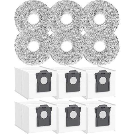 Ensemble de 12 sacs à poussière pour balai aspirateur Dreame MOVA E40 Ultra - Pièces de rechange incluses (1/5)