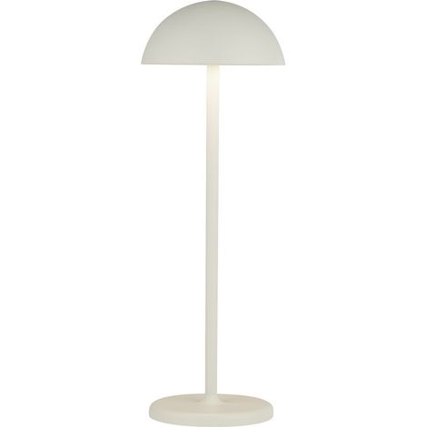 Portabello Lampe de table d'extérieur portable, blanc mat, IP54 (1/3)