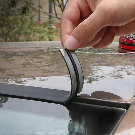 Joints d'étanchéité en caoutchouc pour voiture, bandes d'étanchéité pour bord de toit et pare-brise, joint de protection pour vitres, isolation phonique, insonorisation (1/5)