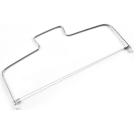 Couteau à gâteau acier inoxydable 15x32.5x0.5 cm argenté (1/3)