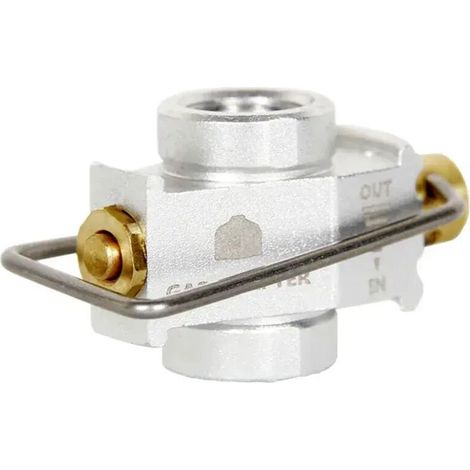 Adaptateur de remplissage de gaz pour réchaud de camping MAPP/isobutane/butane, adaptateur de remplissage pour vaporisateur de gaz, réchauds de cuisine portables (1/2)