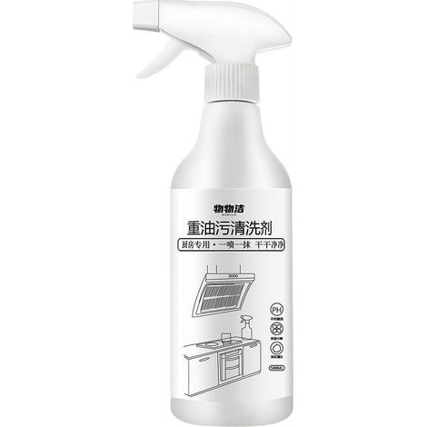 Nettoyant En Mousse - Désengraissant Puissant Pour Cuisines - Pour Acier Inoxydable Et Surfaces Grasses - 100 ml (1/4)
