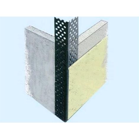 Paraspigoli zincato per cartongesso cm. 3x3 Art. 2145 20 aste da 3 mt