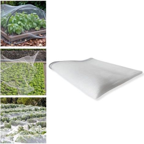 Filet anti-insectes grêle 3 m x 10 m – 50 g/m² – Protection plantes – Résistant, flexible (1/5)