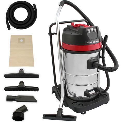 80L Wet & Dry Vacuum With 5m Hose (1/5)