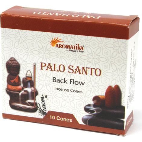 Cônes d'encens à reflux Aromatica - Palo Santo- Vendu par 1 (1/3)