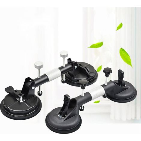 Ventosa de vacío ajustable, tensor de ventosa de vidrio, sujetador de costura, herramientas de construcción, aluminio.