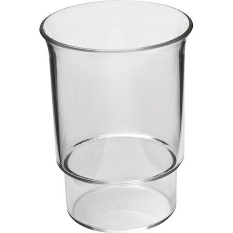 Vaso de enjuague bucal acrílico transparente Emco RONDO