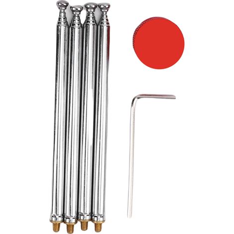 Kit de capuchon de condensateur en alliage d'aluminium adapté à l'amplificateur de performances d'antenne verticale PAC12 JPC12 HF (1/5)