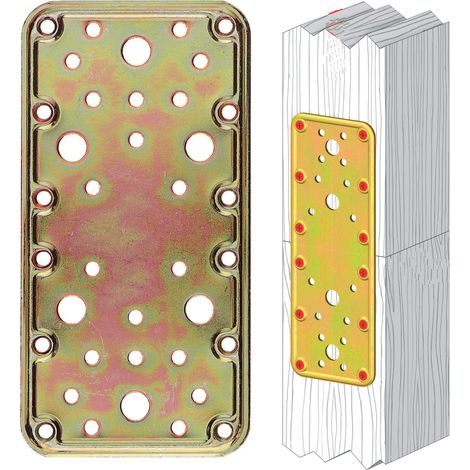 PIASTRA 774 DIRITTA ACCIAIO TROPIC  90X180 MM- ALDEGHI LUIGI SPA- 20,0 pz