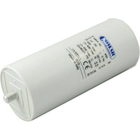 COMAR 600047 1 pz. Condensatore di funzionamento del motore 70 µF 450 V/AC 5 % (Ø) 50 mm