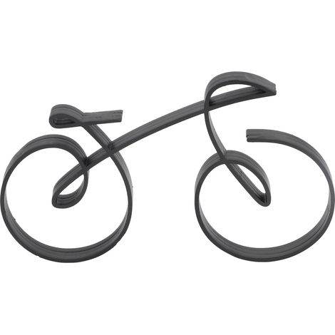 Vélo décoratif métal style filaire moderne minimaliste sculpture vélo ornement décoration intérieure cadeau (1/5)