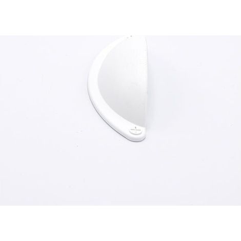 Maniglia a nicchia laccata bianca 105x34x25mm - 098A Nicchia (1/2)