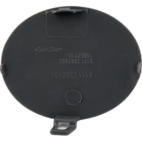 Cache-anneau de remorquage de pare-chocs avant, référence 51117256104, compatible avec BMW Série 3 328i et 335i (2011-2013) (1/5)