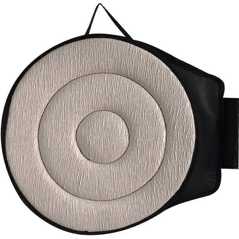 Coussin de siège pivotant à 360° pour voiture, coussin de siège pivotant pour voiture, coussin antidérapant pour siège pivotant à 360° E (1/5)