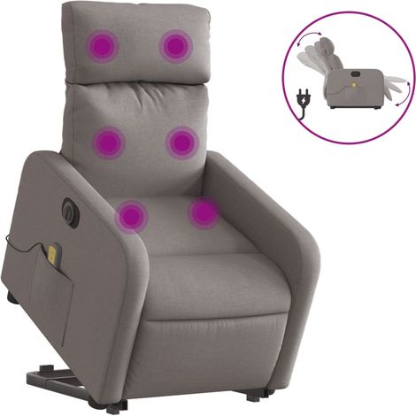 Maison Exclusive - Sillón de masaje eléctrico reclinable elevable