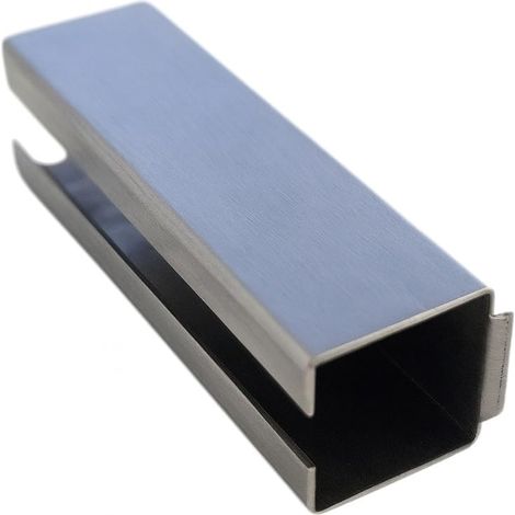 türbeschläge 1 douille de réduction de 8 à 10 mm en acier inoxydable V2A, 30 mm – Avec col, manchon de compensation pour poignée de porte, carré, tige de poignée et écrou de serrure (1 pièce, 8 à (1/5)