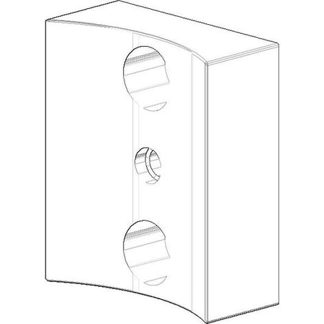 Dornbracht Halter für Glashalter und Spender, 40x34x15mm, Chrom, 081010530-00