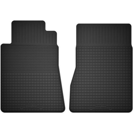 Alfombrillas delanteras de goma, universales para: Mercedes E W124 coupé (1984-1997)