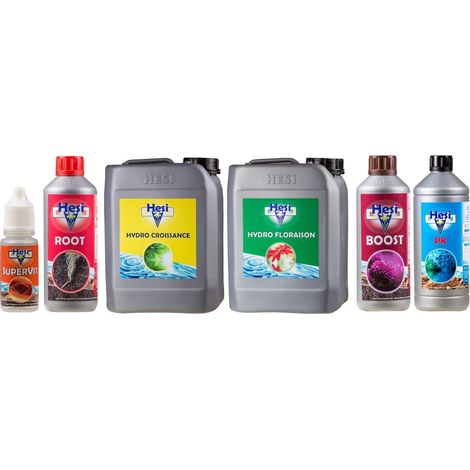 Full pack engrais HESI hydroponique 5 litres