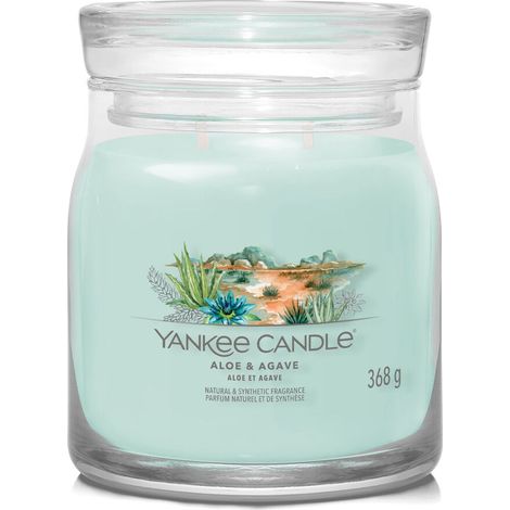 Yankee candle - aloe agave signature candle aloe a agave - vonna svicka 3680g (1/4)