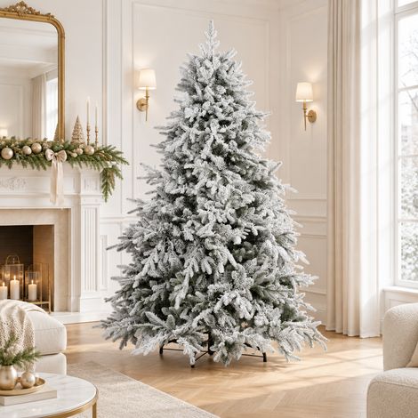 Albero di Natale Ritter innevato H210 cm con 3567 rami (1/4)