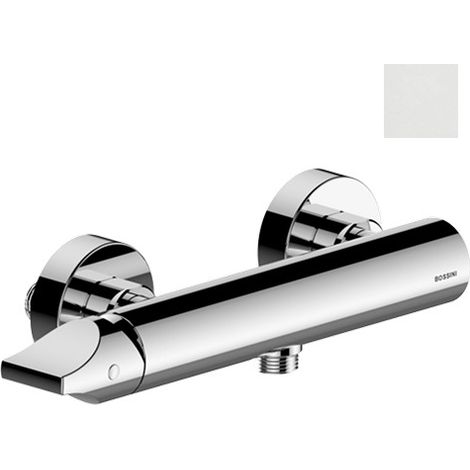 Mitigeur monocommande de douche blanc mat Apice - Bossini Z00514045