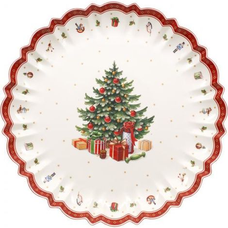 Villeroy & Boch Toy's Delight Porzellan Mehrfarbig Rund Servierschüssel