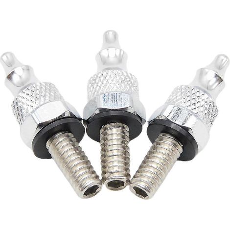 Kits de boulons de fixation de pare-brise de moto noir/chrome pour Harley Touring Street Electra Glide Tour Glide Ultra Glide 1996-2013-- (1/5)