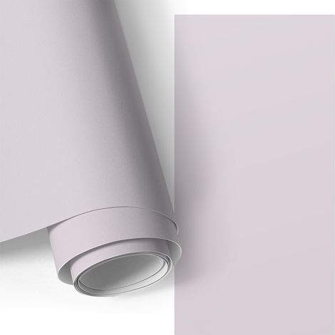 Klebefolie für Möbel - Möbelfolie - Selbstklebefolie - Küche folieren - Dekorfolie - Einfach zu reinigen - Helles Lila 75x150 cm