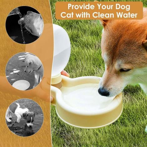 Gourde Chien Portable - - Distributeur d'eau - Voyage - Anti-fuite (1/4)