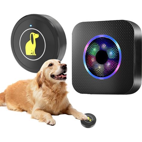 pour Chien Sonnette sans Fil Intelligente pour Chien Bouton (1/5)