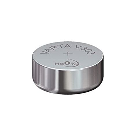 Batteria per orologio a bottone 1,55 v - 170 mah sr44 303.801.111 (1 pz. / blister) (1/3)