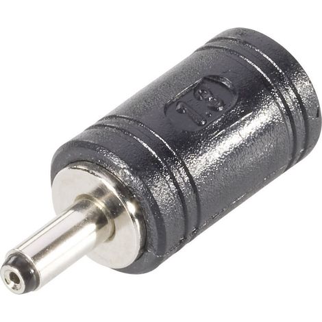 TRU COMPONENTS 1582270 Niedervolt-Adapter Niedervolt-Stecker - Niedervolt-Buchse 3.5 mm 1.3 mm 5.6 m