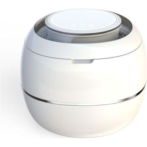 Nettoyeur Ultrasons,28W Detartreur Dentaire Ultrason UV,180ML Nettoyeur Ultrason Appareil Dentaire pour Prothèses Dentaires,Protège-dents de Nuit, Aligneur,Tête de Brosse,Bijoux (1/5)