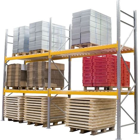 PROVOST - Rack à palettes Propal 3 - Module départ - Longueur 2700 mm, Hauteur 3000 mm, Métal galvanisé