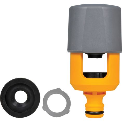 Hozelock Multi-Connector for Faucets and Irrigation Systems – Easy-Fit, Leak-Proof Adapter for Mixer Taps up to 43mm (H) / 34mm (P)