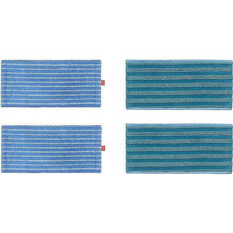 4-teiliges Wischmopp-Set für Philips Staubsauger FC6404, FC6402, FC6400, FC6409 und FC6729 (1/4)