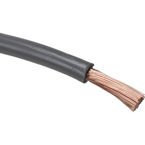 Câble triple homologation RS PRO, Gris, Section 16 mm² 6 AWG, 600 V, , Triple homologation PVC ( Prix pour Bobine de 100 Mètres ) (1/3)