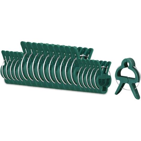 Lot de 50 clips pour plantes 3 x 4,5 cm – Plastique robuste, réutilisables, parfaits pour soutenir tomates, fruits et légumes (1/5)