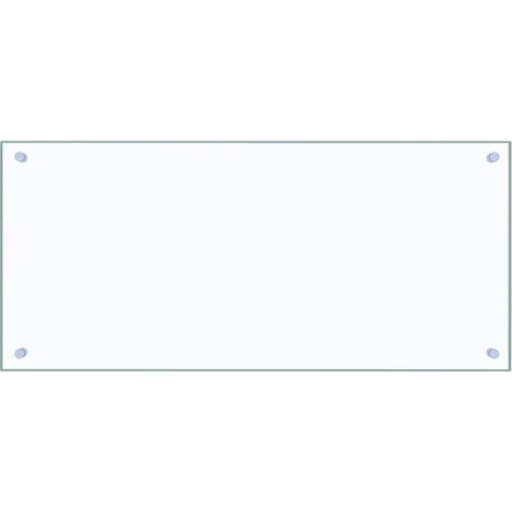 vidaXL Protector contra salpicaduras cocina vidrio templado 90x40 cm (1/2)
