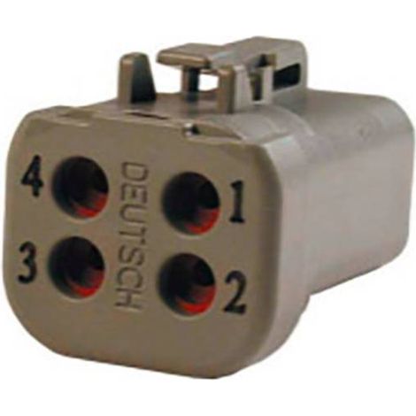 Morsettiera per cavo TE Connectivity DTP Totale poli 4 DTP06-4S-E003 1 pz.