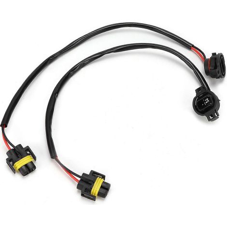 H16 5202 Stecker auf H11 Buchse Anschlussstecker Scheinwerfer Nebelscheinwerfer Ersatz für Wrangler JK JL (1/5)