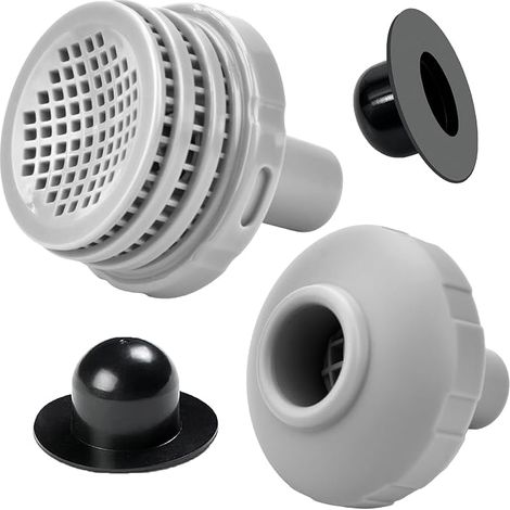 Kit di ricambi per ingresso e uscita acqua per piscine fuori terra Pipihome, ricambio per accessori per piscine Intex/Coleman (1 set) (1/5)