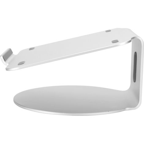 Encuentra el equilibrio perfecto entre trabajo y vida personal con nuestro soporte para portátil de altura regulable (135 mm). Su diseño ergonómico favorece una postura saludable y cuenta con una base